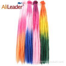 20&quot; 46colors Hair Extensions Synthetische bunte Dreadlocks